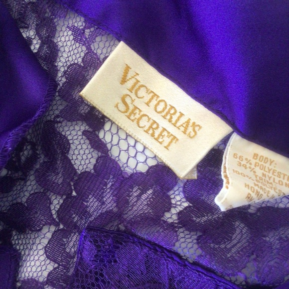 VICTORIAS SECRET GOLD LABEL VINTAGE LACE PAJAMA TOP MEDIUM. - Picture 9 of 16